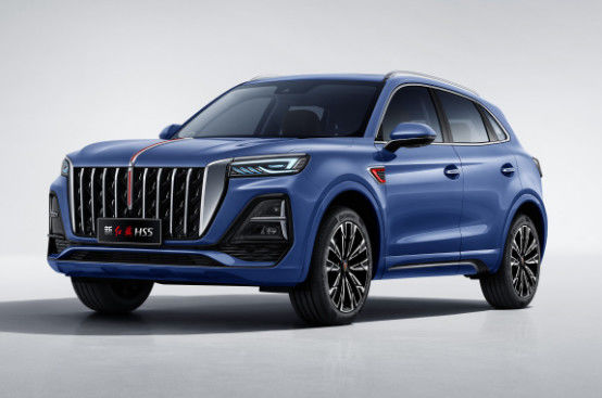 Niebieski Hongqi Sport Utility Vehicle 185kw 5-osobowy Benzynowy Hongqi Suv