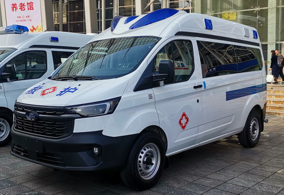 Biała Ford Transit Ambulance 8 miejsc Ambulans medyczny benzynowy