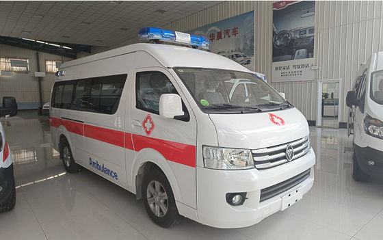 Futian medyczna karetka ratunkowa 4×2 8 miejsc benzynowa tylna napęd
