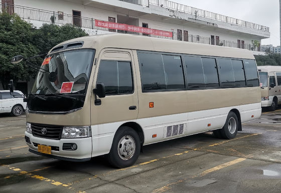 Benzyna 23 miejsc Autobus wycieczkowy Toyota Coaster 20 miejsc