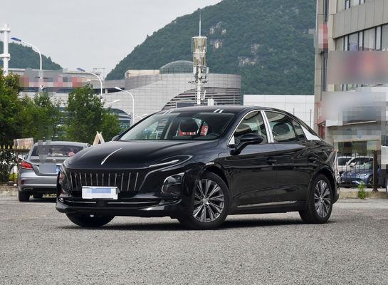 Hongqi elektryczny samochód elektryczny 140 kW 5 miejsc elektryczny samochód przednie koło napędowe czarne
