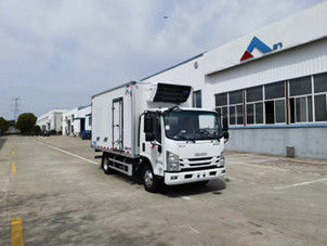 4KH1CN6LB Isuzu Chłodniczy Ciężarówka Isuzu Zamrażarka Van Dwóchkołowy napęd tylny
