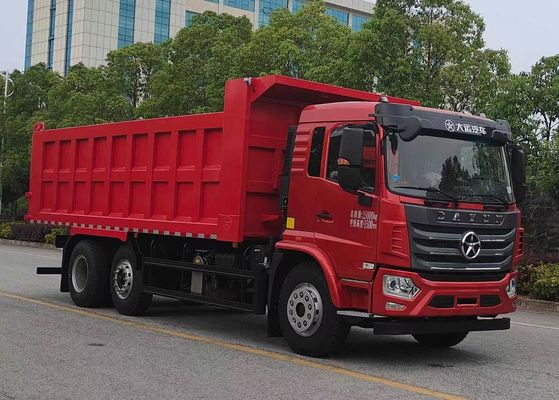 20 metrów sześciennych Trójosiowy ciężarówka z dumpem Diesel 3 miejsca Przesyłka ręczna 6×4