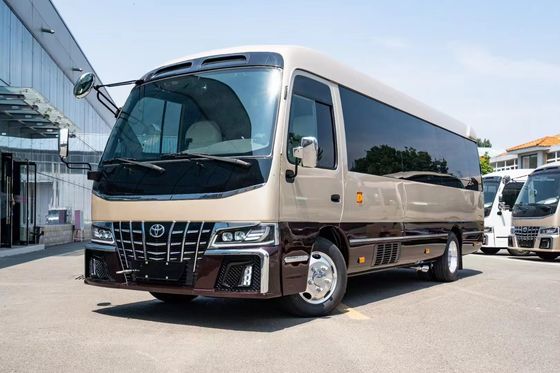 Toyota Coaster 12-osobowy autobus turystyczny benzynowy z tylnym napędem 4×2 skrzynia biegów ręcznej