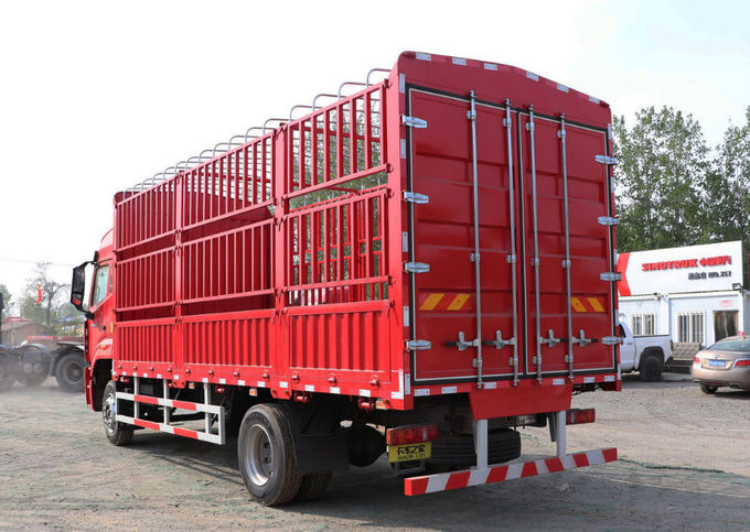 Czerwona 8x2 ciężarówka Diesel ciężarówka 316/429 KM 1