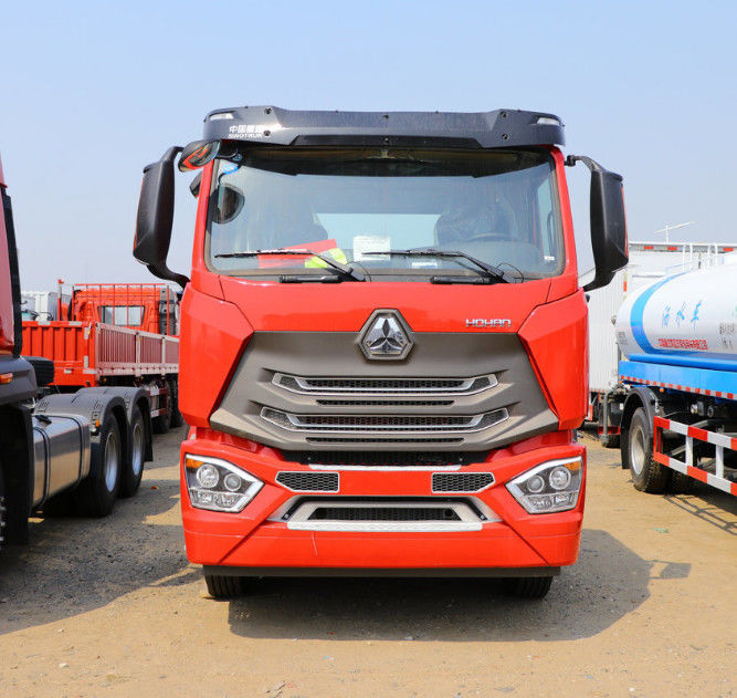 Czerwona 8x2 ciężarówka Diesel ciężarówka 316/429 KM 0