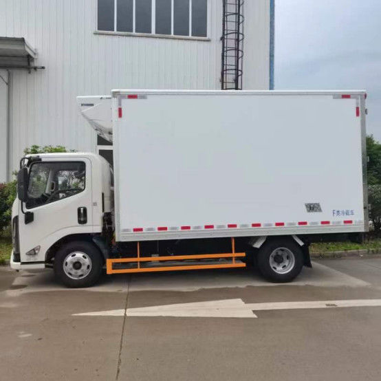 167 KM 227 KM Jiangling Ciężarówka chłodnicza Diesel tylny napęd 4 × 2 3