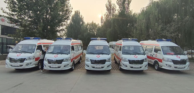 Jinlong medyczna karetka pogotowia, benzyna, 7 miejsc, 4x2 1