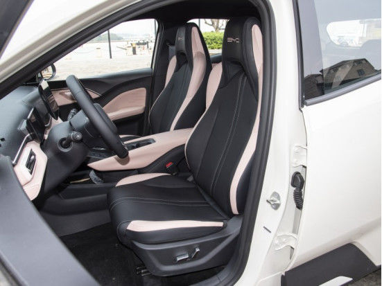 Żółty Byd Mew Hatchback Pojazd Samochód czysto elektryczny 5 miejsc 5