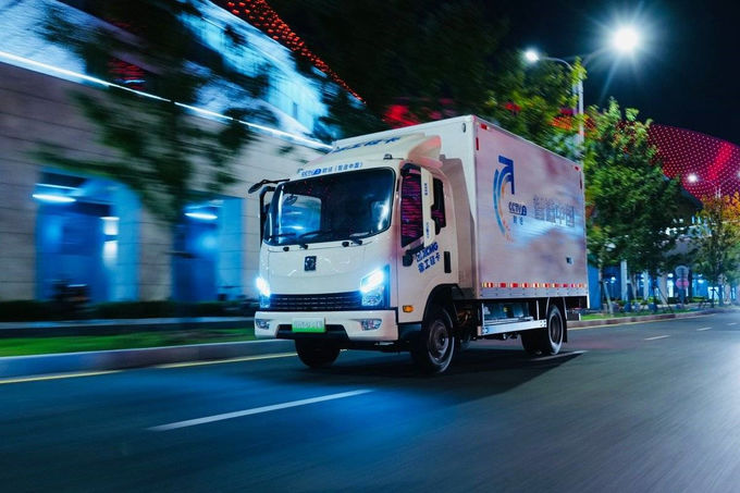 XCMG Hanchi Elektryczny Ciężarówka 4x2 Junengxing Automatyczna Przekaz 1
