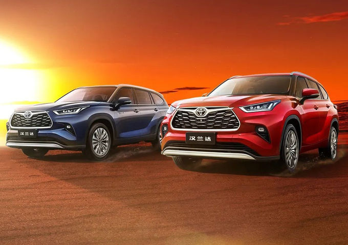 Toyota Highlander SUV Benzynowe samochody 7-osobowe Highlander Suv 0
