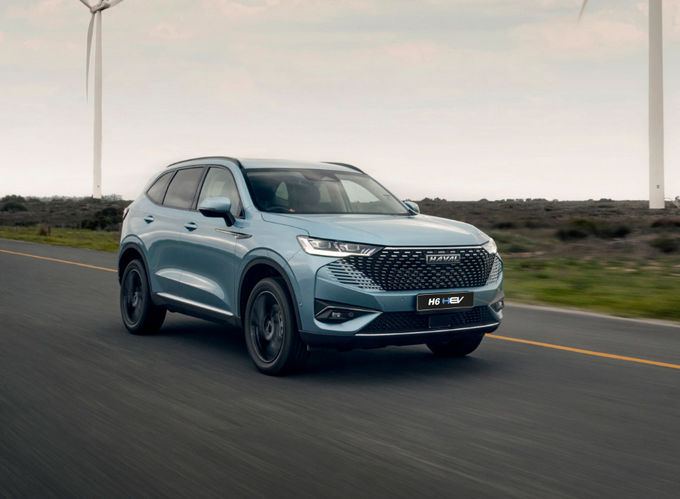 Great Wall Haval H6 Samochody z napędem benzynowym Przednie koło napędowe Srebro 3