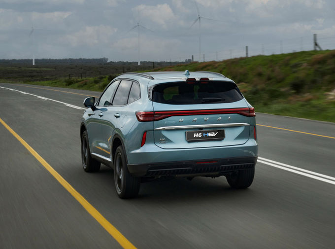 Great Wall Haval H6 Samochody z napędem benzynowym Przednie koło napędowe Srebro 5