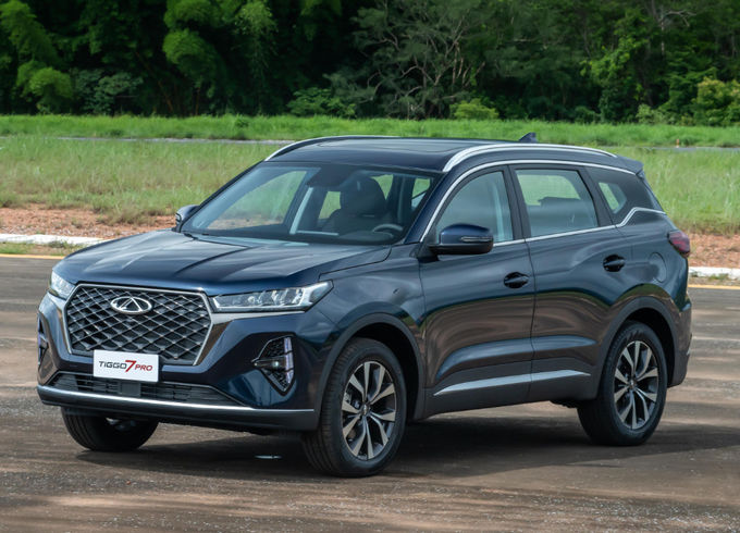 Chery Tiggo 7 Samochody napędzane benzyną SUV miejskie Samochody napędzane benzyną 0